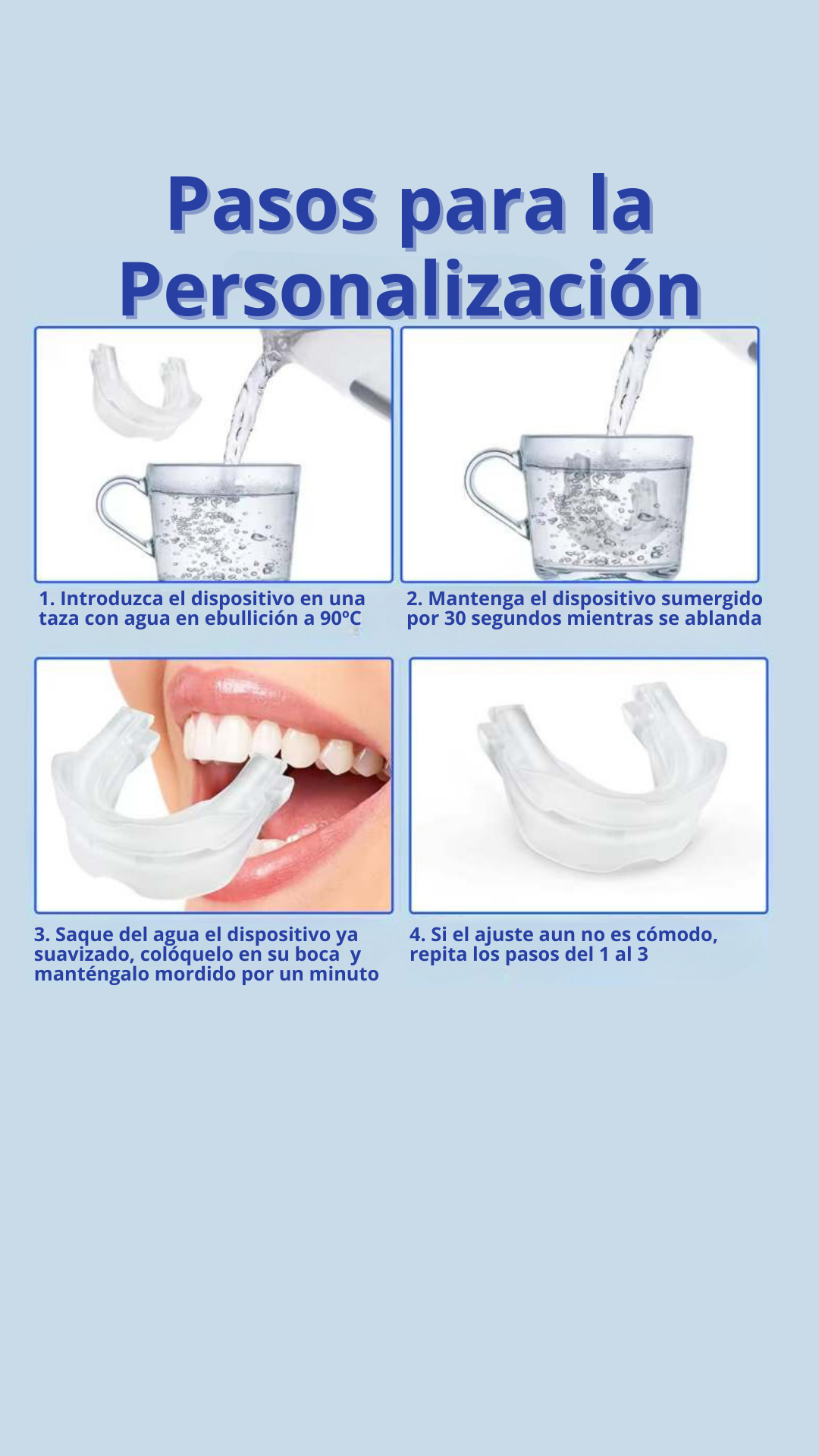 Protector Anti-ronquidos y Anti-bruxismo